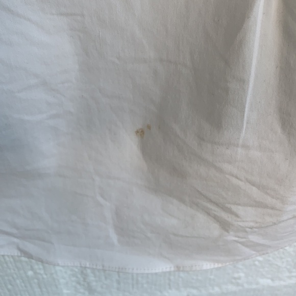 Rebecca Taylor Embellished Beaded Collar White Button Down Blouse 8 - Picture 8 of 9